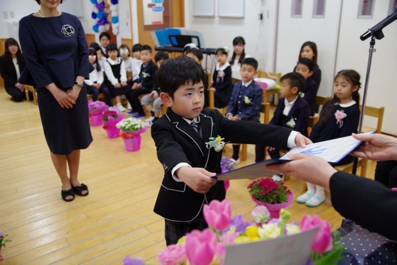 平成30年度卒園式 にじいろ保育園ブログ