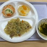 給食　夏祭りVer.を提供しました。